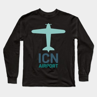 ICN Incheon Airport Long Sleeve T-Shirt